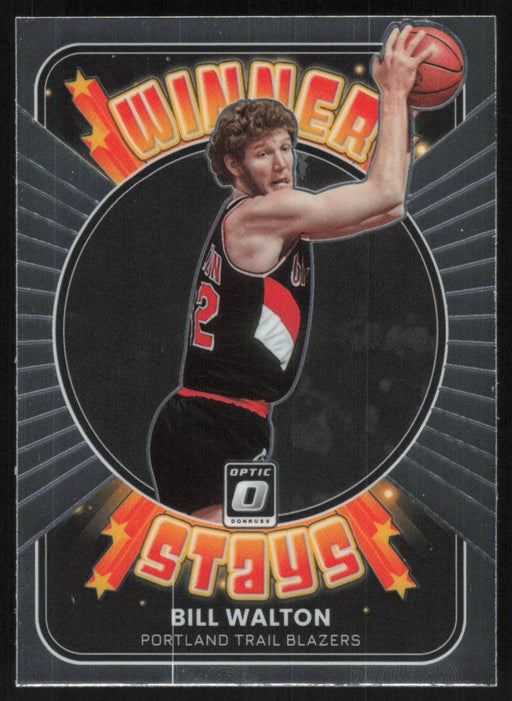 Bill Walton 2021 Panini Donruss Optic # 13 Winner Stays Portland Trail Blazers - Collectible Craze America