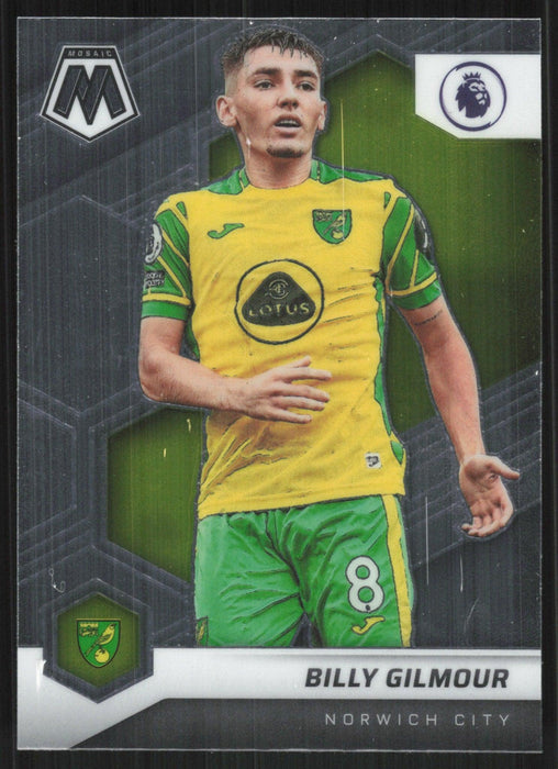 Billy Gilmour 2021 Panini Mosaic Premier League # 92 Norwich City Base - Collectible Craze America