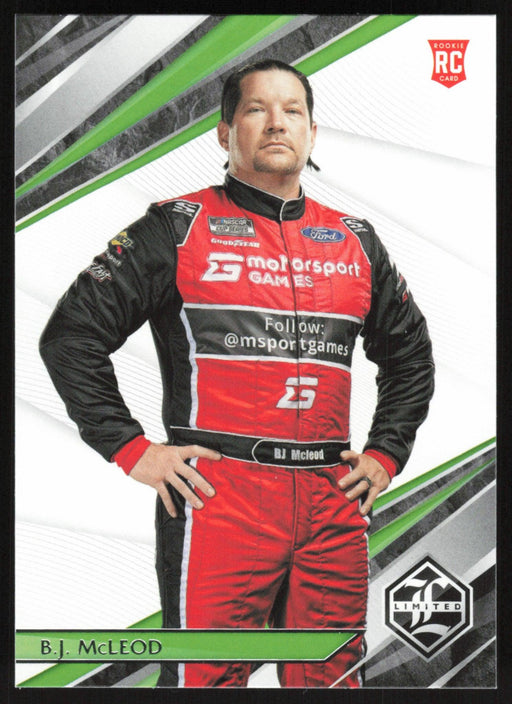 BJ McLeod 2022 Panini Chronicles Racing Limited # 4 RC - Collectible Craze America