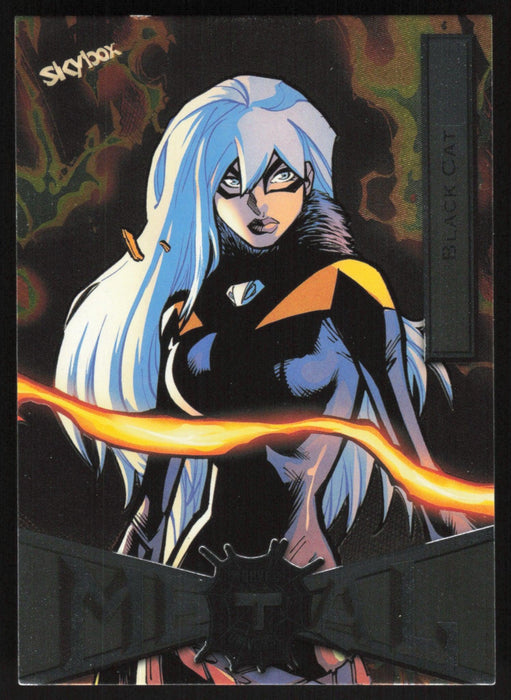 Black Cat 2021 Upper Deck Skybox Spider-Man Marvel Metal Universe # 10 Base - Collectible Craze America