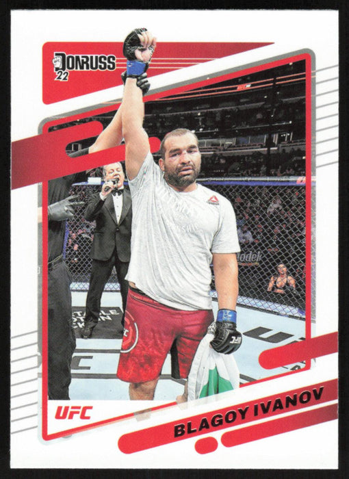 Blagoy Ivanov 2022 Panini Donruss UFC Base # 196 Heavyweight - Collectible Craze America