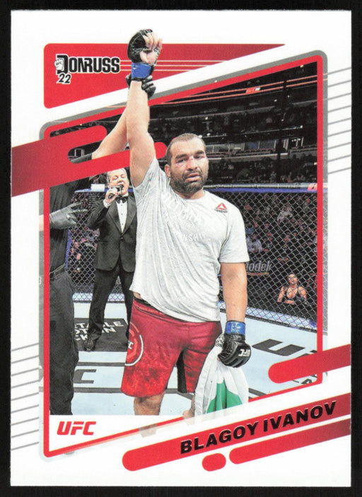 Blagoy Ivanov 2022 Panini Donruss UFC Base # 196 Heavyweight - Collectible Craze America
