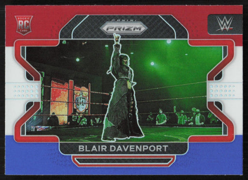 Blair Davenport 2022 Panini Prizm WWE # 19 RC Red White Blue Prizm NXT UK - Collectible Craze America