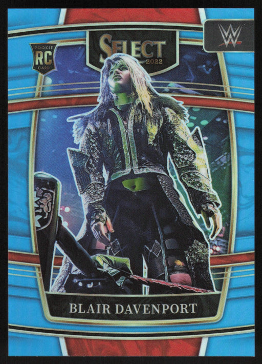 Blair Davenport 2022 Panini Select WWE # 73 RC Concourse Light Blue Prizm 77/299 NXT UK - Collectible Craze America