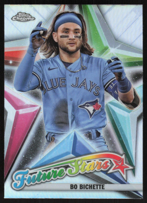 Bo Bichette 2022 Topps Chrome # FS-13 Future Stars Toronto Blue Jays - Collectible Craze America