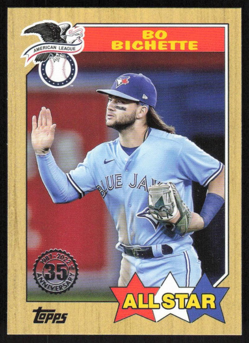 Bo Bichette 2022 Topps Series 2 # 87AS-41 1987 Topps All Star Toronto Blue Jays - Collectible Craze America