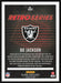 Bo Jackson 2021 Donruss Retro Series # RS32 Los Angeles Raiders - Collectible Craze America