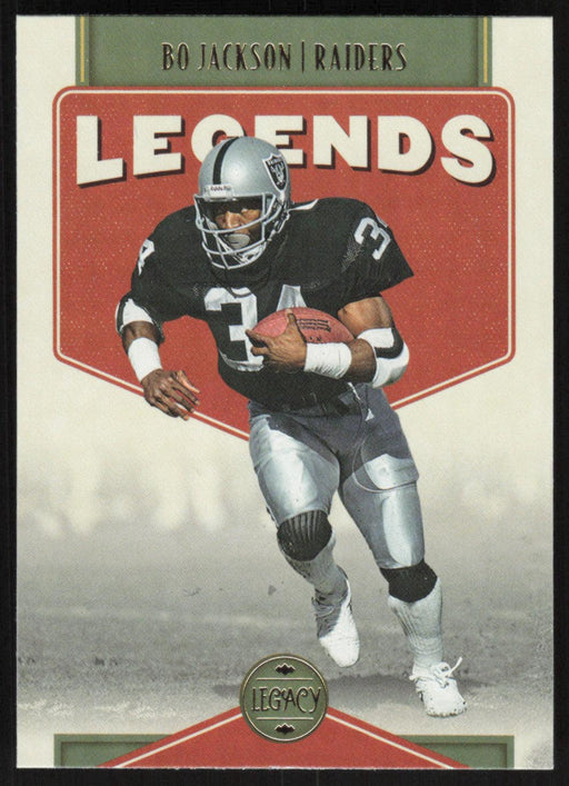 Bo Jackson 2022 Panini Legacy Legends # 107 Los Angeles Raiders Base - Collectible Craze America