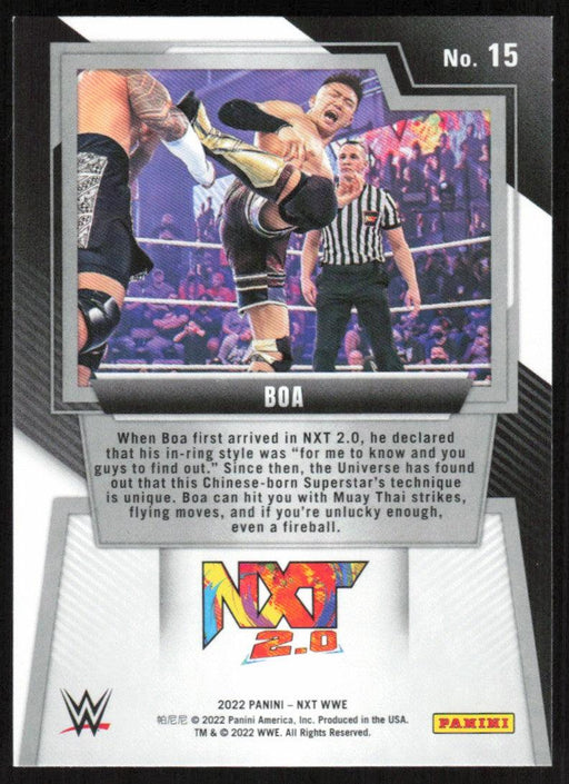 Boa 2022 Panini NXT WWE # 15 Base NXT 2.0 - Collectible Craze America