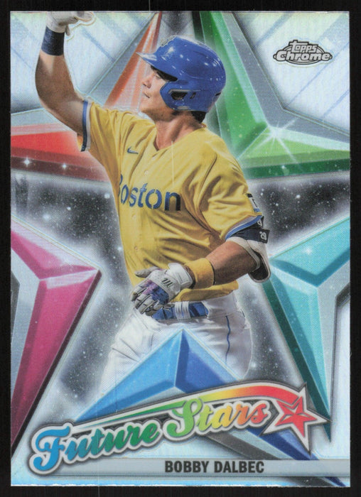 Bobby Dalbec 2022 Topps Chrome # FS-10 Future Stars Boston Red Sox - Collectible Craze America