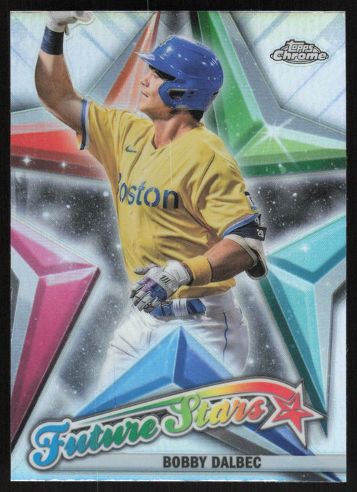 Bobby Dalbec 2022 Topps Chrome # FS-10 Future Stars Boston Red Sox - Collectible Craze America
