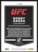 Bobby Green 2022 Panini Donruss UFC Base # 184 Lightweight - Collectible Craze America