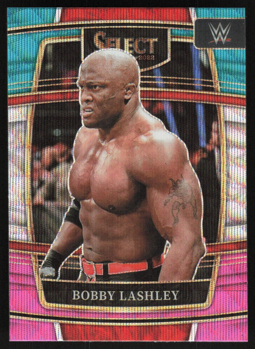 Bobby Lashley 2022 Panini Select WWE # 83 Concourse Tri-Color Prizm Raw - Collectible Craze America