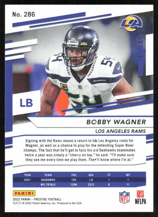 Bobby Wagner 2022 Panini Prestige # 286 Los Angeles Rams - Collectible Craze America