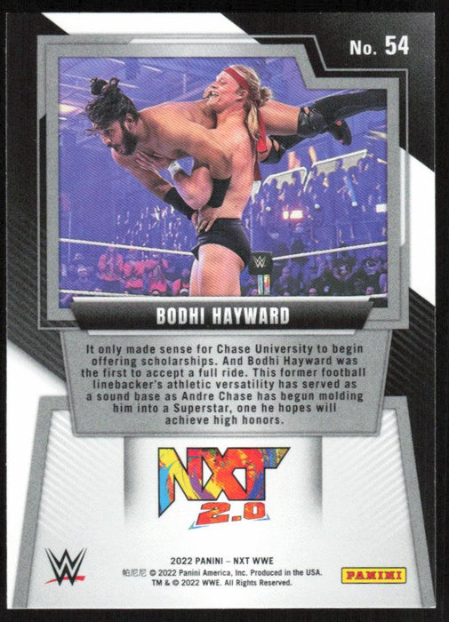 Bodhi Hayward 2022 Panini NXT WWE # 54 RC Base NXT 2.0 - Collectible Craze America