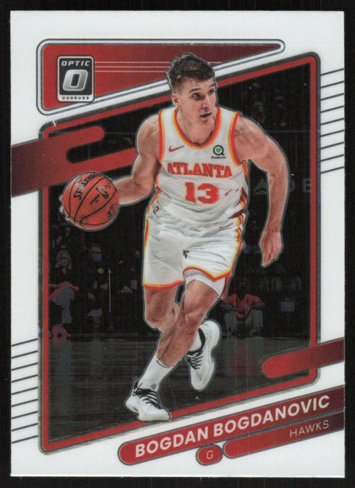 Bogdan Bogdanovic 2021 Panini Donruss Optic # 32 Atlanta Hawks Base - Collectible Craze America