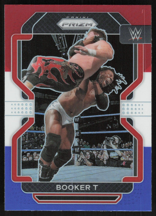 Booker T 2022 Panini Prizm WWE # 146 Red White Blue Prizm Legend - Collectible Craze America