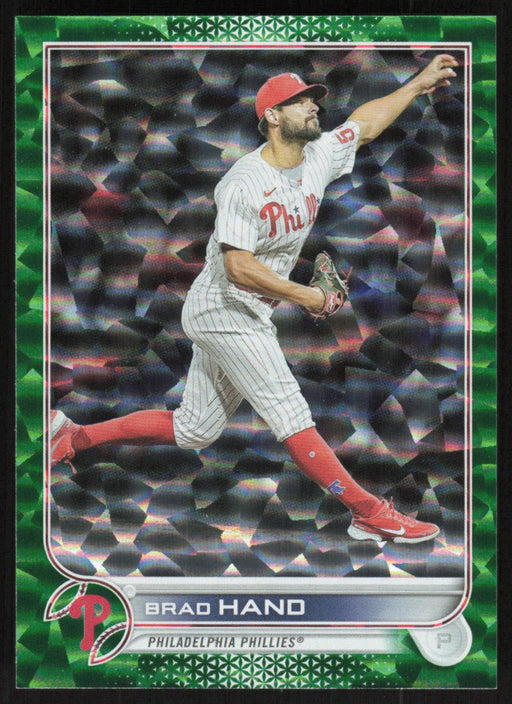 Brad Hand 2022 Topps Update # US14 Green Foilboard 260/499 Philadelphia Phillies - Collectible Craze America