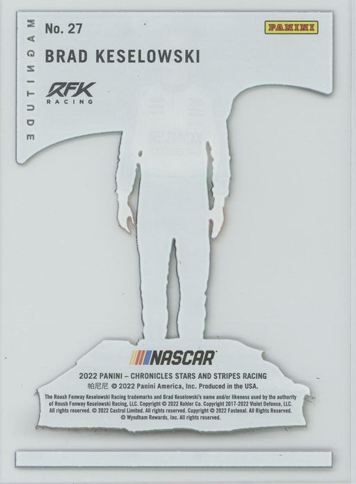 Brad Keselowski 2022 Panini Chronicles Racing Stars and Stripes Magnitude # 27 - Collectible Craze America