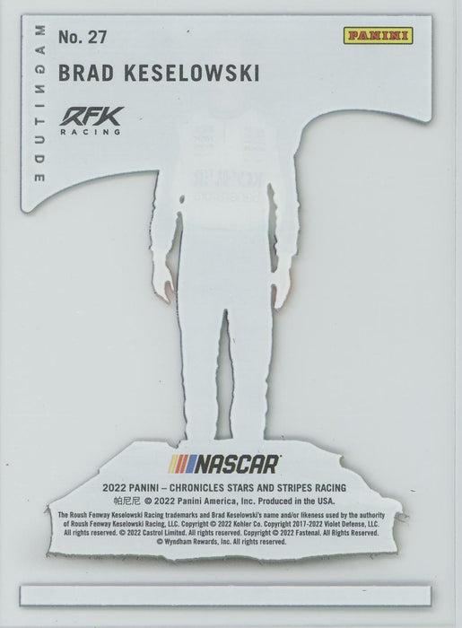Brad Keselowski 2022 Panini Chronicles Racing Stars and Stripes Magnitude # 27 - Collectible Craze America
