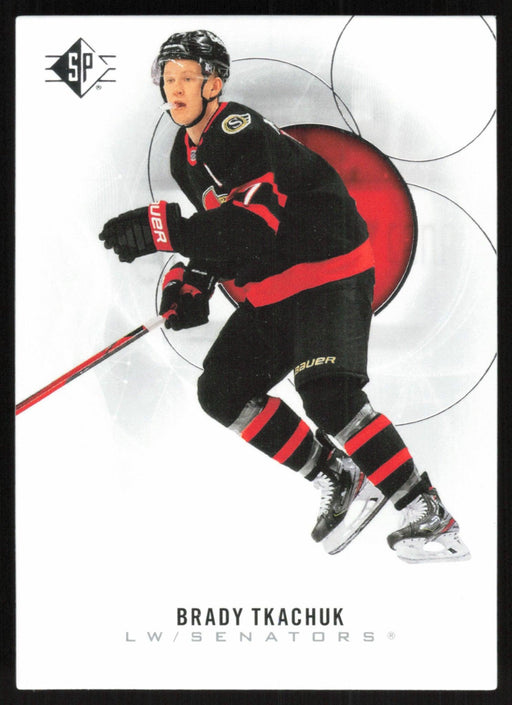 Brady Tkachuk 2020 SP Hockey # 97 Ottawa Senators - Collectible Craze America