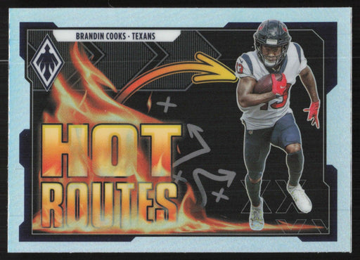 Brandin Cooks 2021 Panini Phoenix Hot Routes # HR-18 Insert Houston Texans - Collectible Craze America