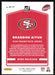 Brandon Aiyuk 2021 Donruss Highlights # HI-11 San Francisco 49ers - Collectible Craze America