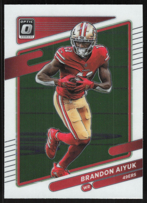 Brandon Aiyuk 2021 Donruss Optic # 189 San Francisco 49ers - Collectible Craze America