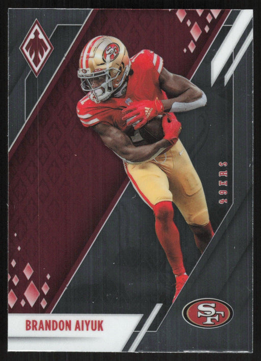 Brandon Aiyuk 2021 Panini Phoenix # 81 San Francisco 49ers Base - Collectible Craze America