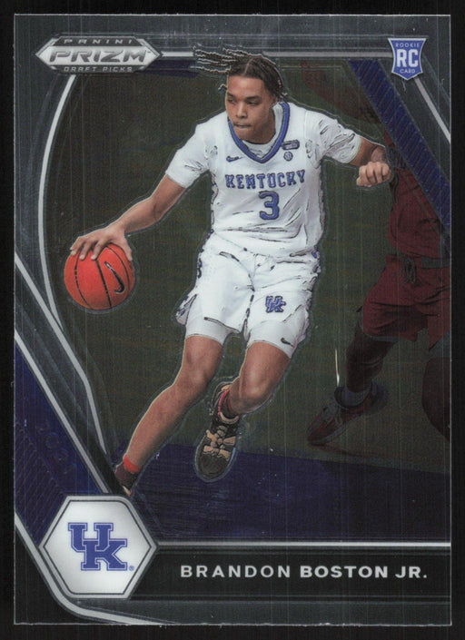 Brandon Boston Jr. 2021 Panini Prizm Draft Picks # 24 RC Kentucky Wildcats - Collectible Craze America