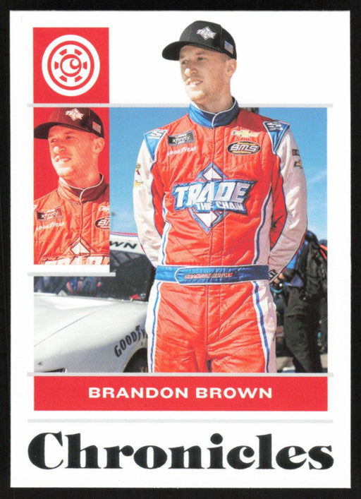 Brandon Brown 2022 Panini Chronicles Racing Chronicles # 4 - Collectible Craze America