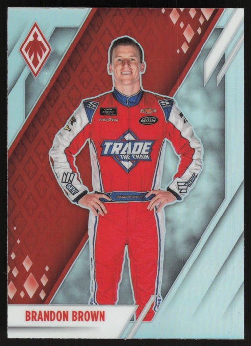 Brandon Brown 2022 Panini Chronicles Racing Phoenix # 4 Silver Prizm - Collectible Craze America