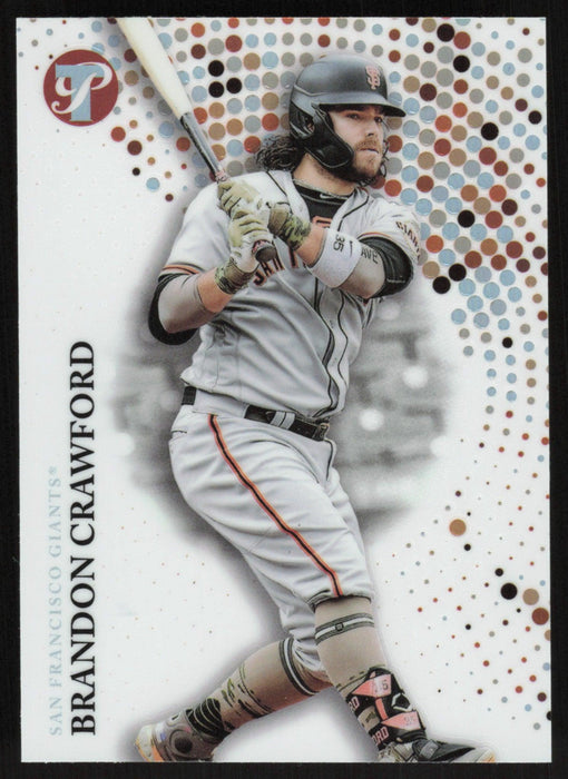 Brandon Crawford 2022 Topps Pristine # 71 Refractor San Francisco Giants - Collectible Craze America