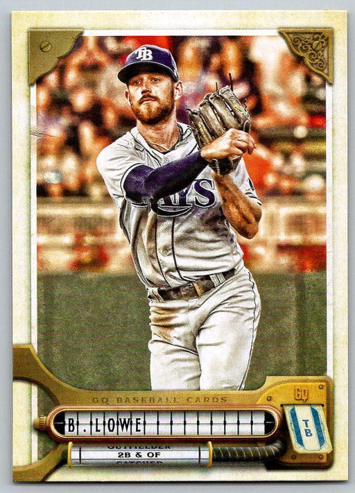 Brandon Lowe 2022 Topps Gypsy Queen # 42 Tampa Bay Rays - Collectible Craze America