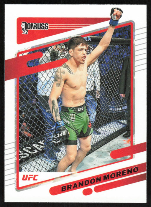 Brandon Moreno 2022 Panini Donruss UFC Base # 35 Flyweight - Collectible Craze America