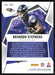 Brandon Stephens 2021 Panini Rookies & Stars # 197 RC Baltimore Ravens Base - Collectible Craze America