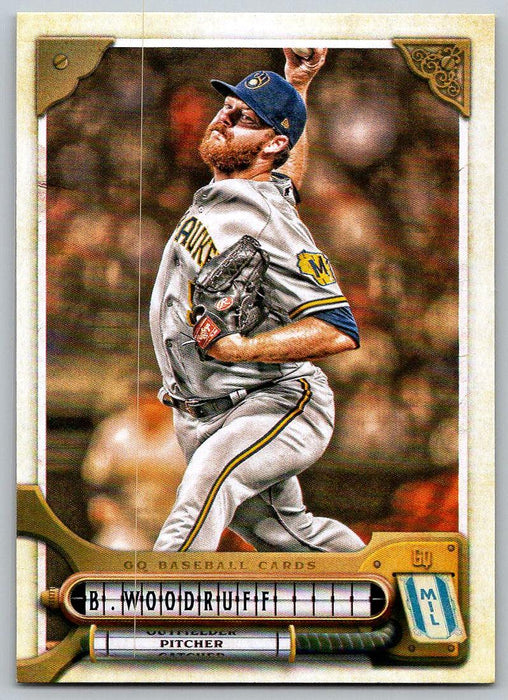 Brandon Woodruff 2022 Topps Gypsy Queen # 256 Milwaukee Brewers - Collectible Craze America