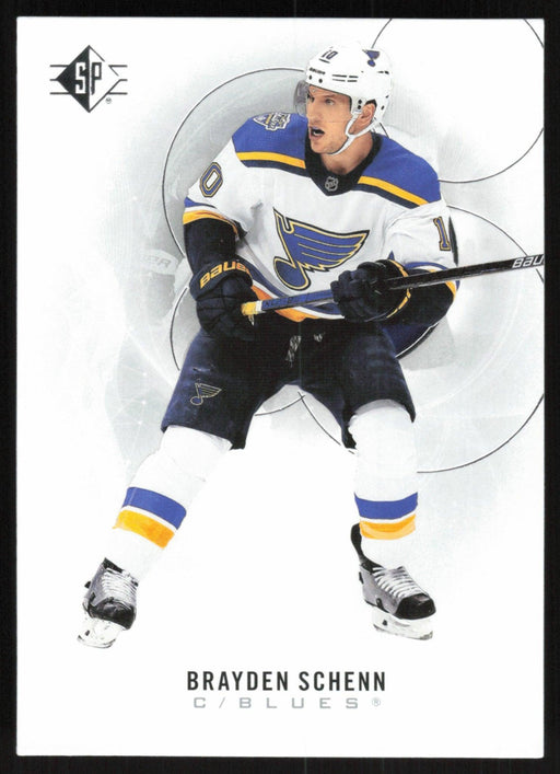 Brayden Schenn 2020 SP Hockey # 99 St. Louis Blues - Collectible Craze America