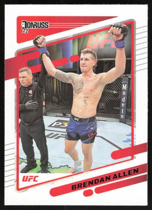 Brendan Allen 2022 Panini Donruss UFC Base # 140 Middleweight - Collectible Craze America