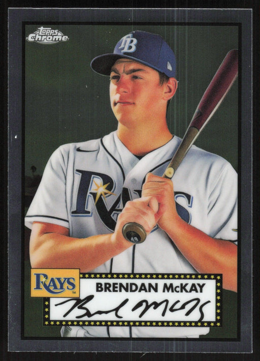 Brendan McKay 2021 Topps Chrome Platinum Anniversary # 464 Tampa Bay Rays - Collectible Craze America