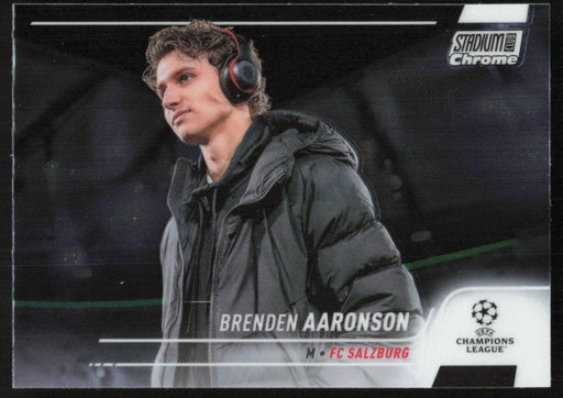 Brenden Aaronson 2021 Topps Stadium Club Chrome UEFA Champions League # 15 FC Salzburg Base - Collectible Craze America