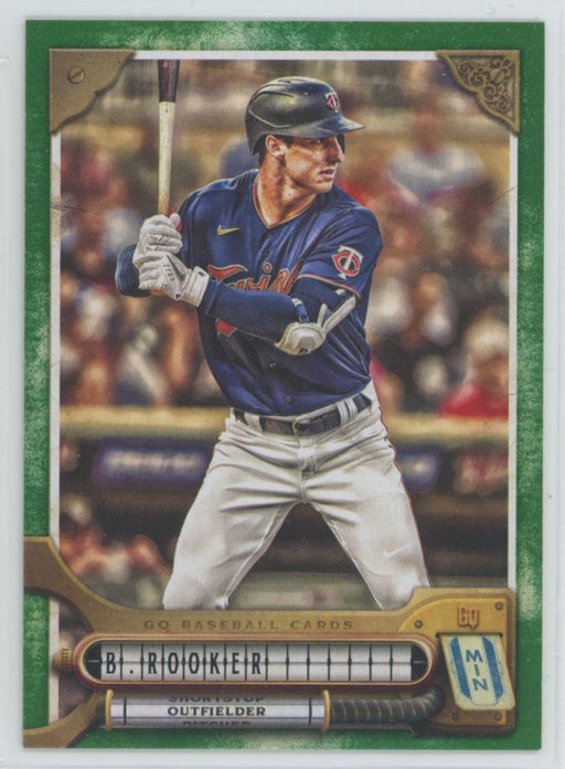 Brent Rooker 2022 Topps Gypsy Queen # 139 Green Border Minnesota Twins - Collectible Craze America