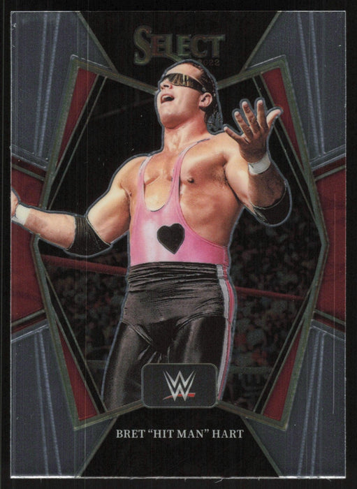 Bret "Hit Man" Hart 2022 Panini Select WWE # 129 Legend Premier Level Base - Collectible Craze America