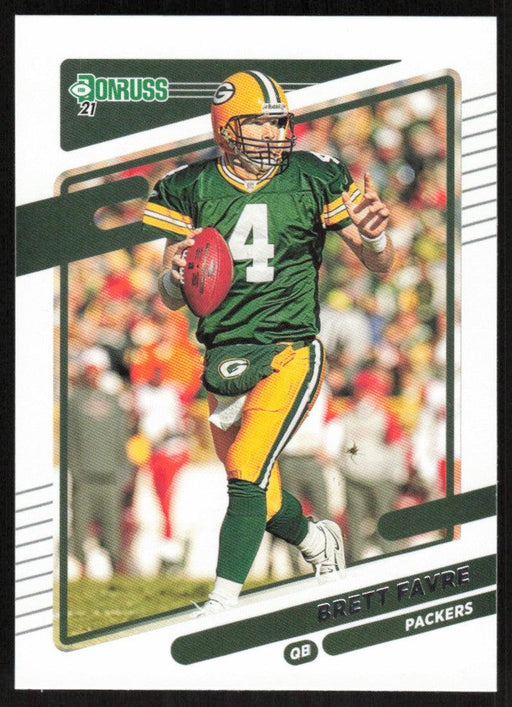 Brett Favre 2021 Donruss Football # 156 Green Bay Packers Base - Collectible Craze America