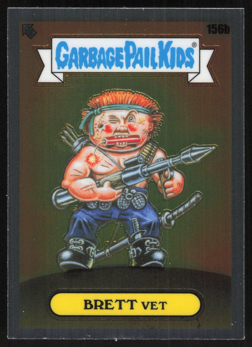 BRETT Vet 2021 Topps Chrome Garbage Pail Kids Original Series 4 # 156B - Collectible Craze America