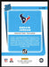 Brevin Jordan 2021 Donruss Football # 308 RC Houston Texans Rated Rookie Base - Collectible Craze America