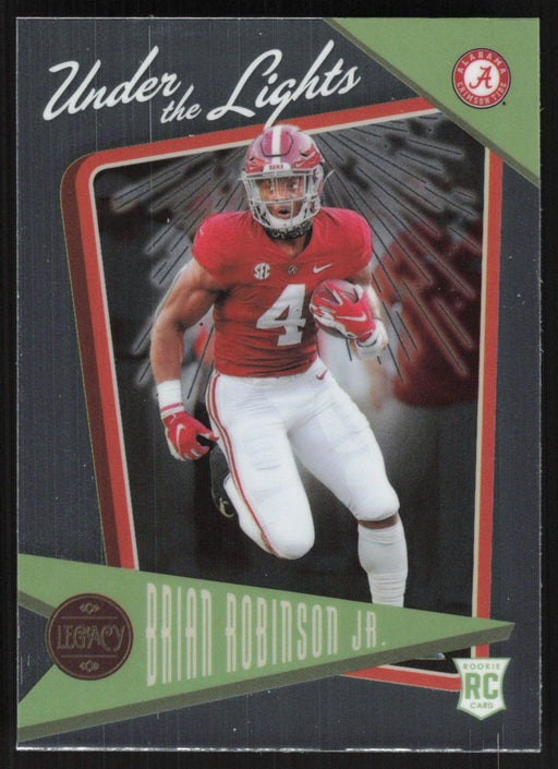 Brian Robinson Jr. 2022 Panini Legacy Under the Lights # UL-15 RC Washington Commanders - Collectible Craze America