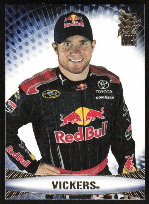 Brian Vickers 2009 Press Pass VIP # 35 Base - Collectible Craze America