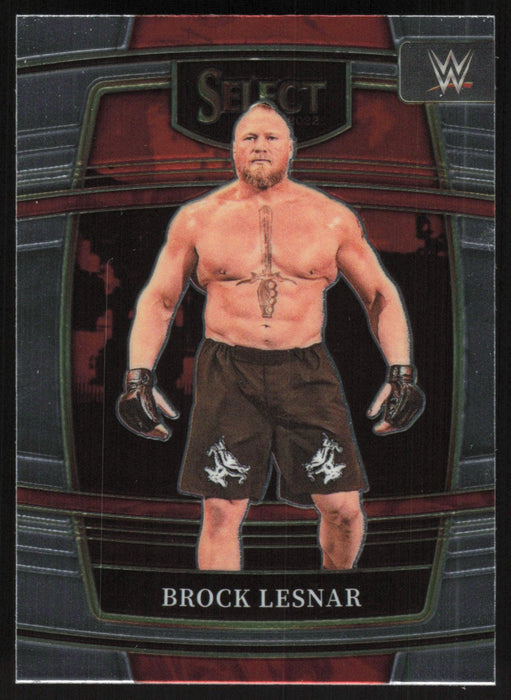 Brock Lesnar 2022 Panini Select WWE # 5 SmackDown Concourse Base - Collectible Craze America