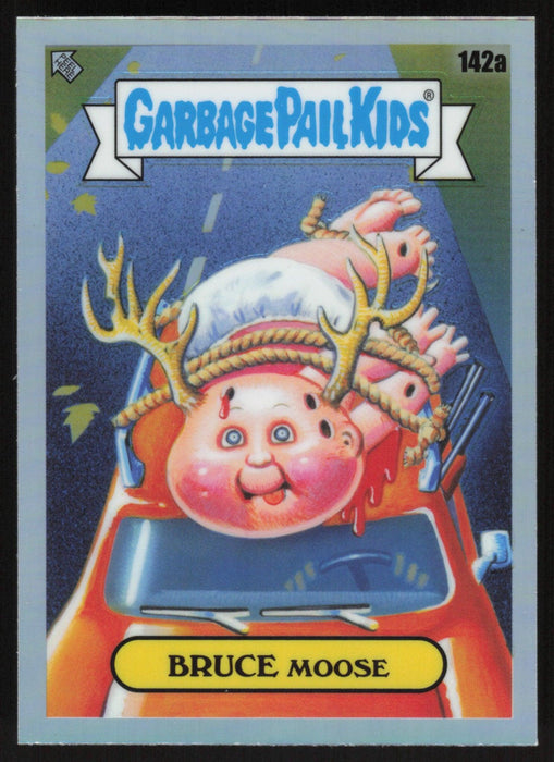 BRUCE Moose 2021 Topps Chrome Garbage Pail Kids Original Series 4 # 142A Refractor - Collectible Craze America